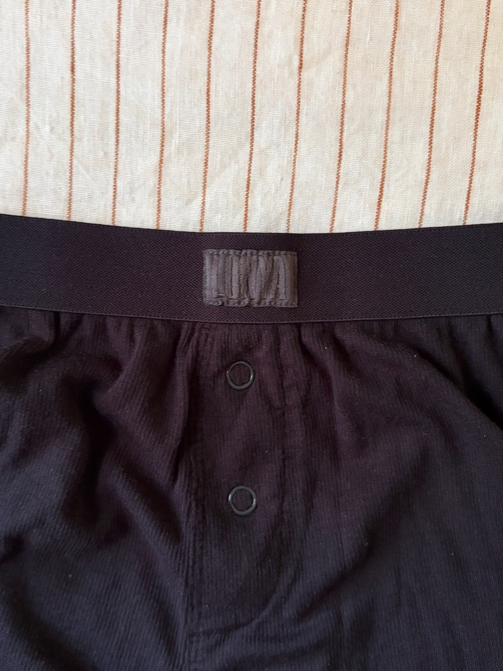 Lunya Soft Modal Rib Tee Short Set, M - Picture 13 of 14